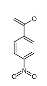 1-(1-methoxyethenyl)-4-nitrobenzene Structure