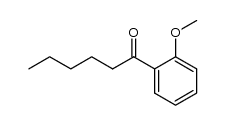 1-(2-methoxyphenyl)-hexan-1-one结构式