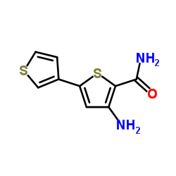 4-Amino-2,3'-bithiophene-5-carboxamide Structure