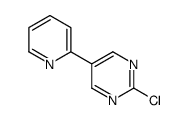 2-chloro-5-pyridin-2-ylpyrimidine Structure