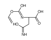 N2-[(vinyloxy)carbonyl]-L-asparagine结构式