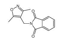 2-[(3,5-dimethyl-1,2-oxazol-4-yl)methyl]isoindole-1,3-dione Structure
