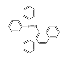 naphthalen-1-ylimino(triphenyl)-λ5-phosphane Structure
