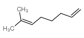 7-甲基-1,6-辛二烯结构式