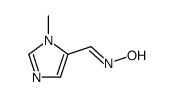 (E/Z)-1-methylimidazole-5-carbaldehyde oxime结构式
