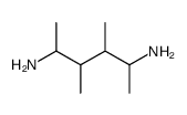 3,4-dimethylhexane-2,5-diamine Structure