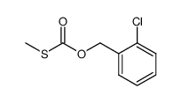 O-(2-chlorobenzyl) S-methyl carbonothioate结构式