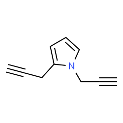 1H-Pyrrole,1,2-di-2-propynyl-(9CI) Structure