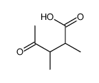 2,3-dimethyl-4-oxopentanoic acid Structure