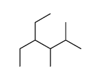 4-ethyl-2,3-dimethylhexane Structure