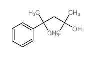 2,4-二甲基-4-苯基-2-戊醇结构式
