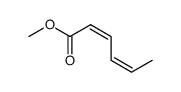 (2Z,4Z)-hexadienoic acid methyl ester Structure