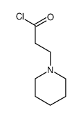3-piperidin-1-yl-propionyl chloride结构式