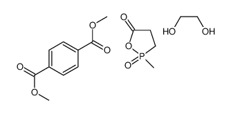 dimethyl benzene-1,4-dicarboxylate,ethane-1,2-diol,2-methyl-2-oxo-1,2λ5-oxaphospholan-5-one Structure