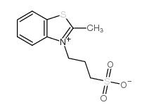 3-(2-methyl-1,3-benzothiazol-3-ium-3-yl)propane-1-sulfonate Structure