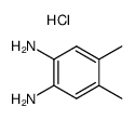 4,5-二甲基-1,2-苯二胺二盐酸盐结构式