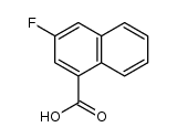 3-fluoronaphthalene-1-carboxylic acid Structure