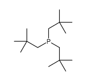 tris(2,2-dimethylpropyl)phosphane Structure