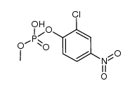 methyl 2-chloro-4-nitrophenyl phosphate Structure