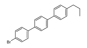 1-bromo-4-[4-(4-propylphenyl)phenyl]benzene结构式