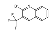 2-Bromo-3-(trifluoromethyl)quinoline Structure