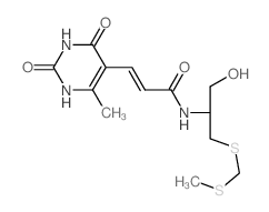 SPARSOMYCIN, S-DEOXO-(R)- Structure