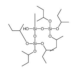 tributan-2-yl [hydroxy-methyl-tri(butan-2-yloxy)silyloxysilyl] silicate Structure