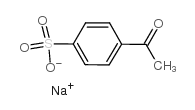 4-乙酰基苯磺酸钠盐结构式