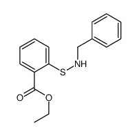 ethyl 2-(benzylamino)sulfanylbenzoate结构式