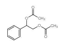 1-苯基-1,2-乙二醇二乙酸盐结构式