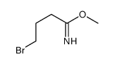 methyl 4-bromobutanimidate Structure