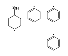 4-triphenylstannylcyclohexan-1-ol Structure
