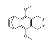 6,7-dibromomethyl-5,8-dimethoxy-1,4-dihydro-1,4-methanonaphthalene Structure