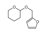 2-(furan-2-ylmethoxy)oxane结构式