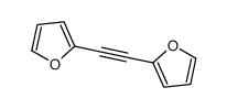 2-[2-(furan-2-yl)ethynyl]furan Structure