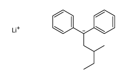 lithium,(3-methyl-1-phenylpentyl)benzene结构式