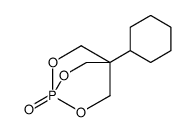 4-cyclohexyl-2,6,7-trioxa-1λ5-phosphabicyclo[2.2.2]octane 1-oxide Structure