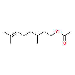 laevo-citronellyl acetate Structure