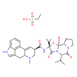 ergocornine ethanesulfonate Structure