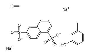 disodium,formaldehyde,3-methylphenol,naphthalene-1,6-disulfonate Structure