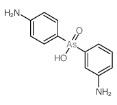 Arsinic acid,(3-aminophenyl)(4-aminophenyl)- (9CI) Structure