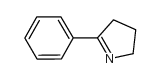 5-苯基-3,4-二氢-2H-吡咯结构式