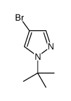 4-bromo-1-tert-butyl-1H-pyrazole Structure