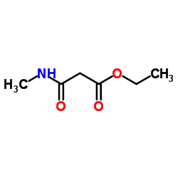 N-甲基丙二酸单乙酯单酰胺结构式