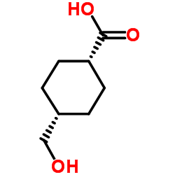 4-(Hydroxymethyl)cyclohexanecarboxylic acid Structure