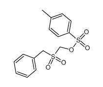 benzyl (tosyloxy)methyl sulfone Structure