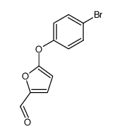 5-(4-bromophenoxy)furan-2-carbaldehyde Structure