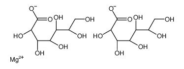 magnesium di(D-glycero-D-gulo-heptonate)结构式