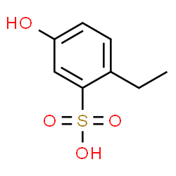 Benzenesulfonic acid, 2-ethyl-5-hydroxy- (9CI) Structure