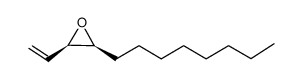 (2S,3R)-2-octyl-3-vinyloxirane结构式